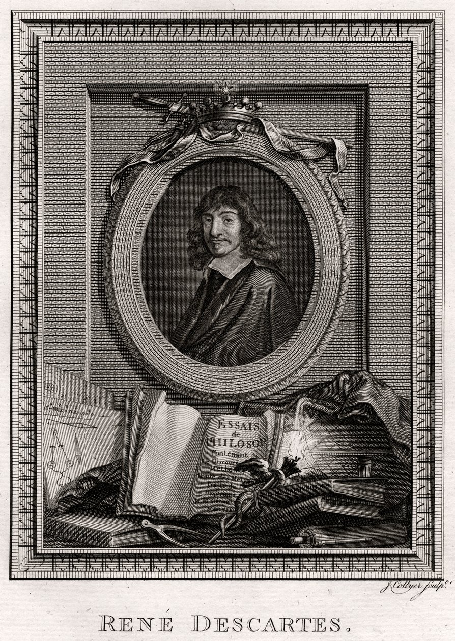 René Descartes, 1775 von J. Collyer