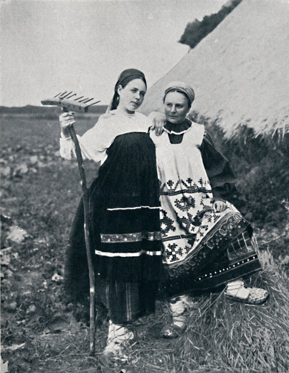 Zwei Frauen aus Rjasan, Zentralrussland, 1912 von J. Daziaro