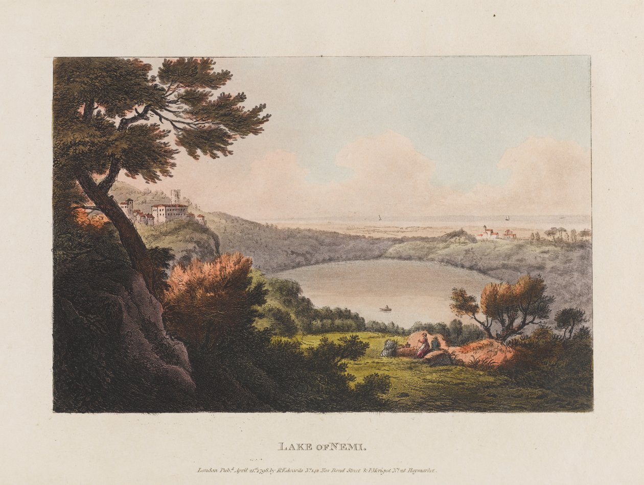See von Nemi von J. Merigot