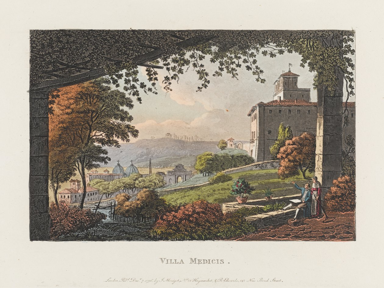 Villa Medici von J. Merigot