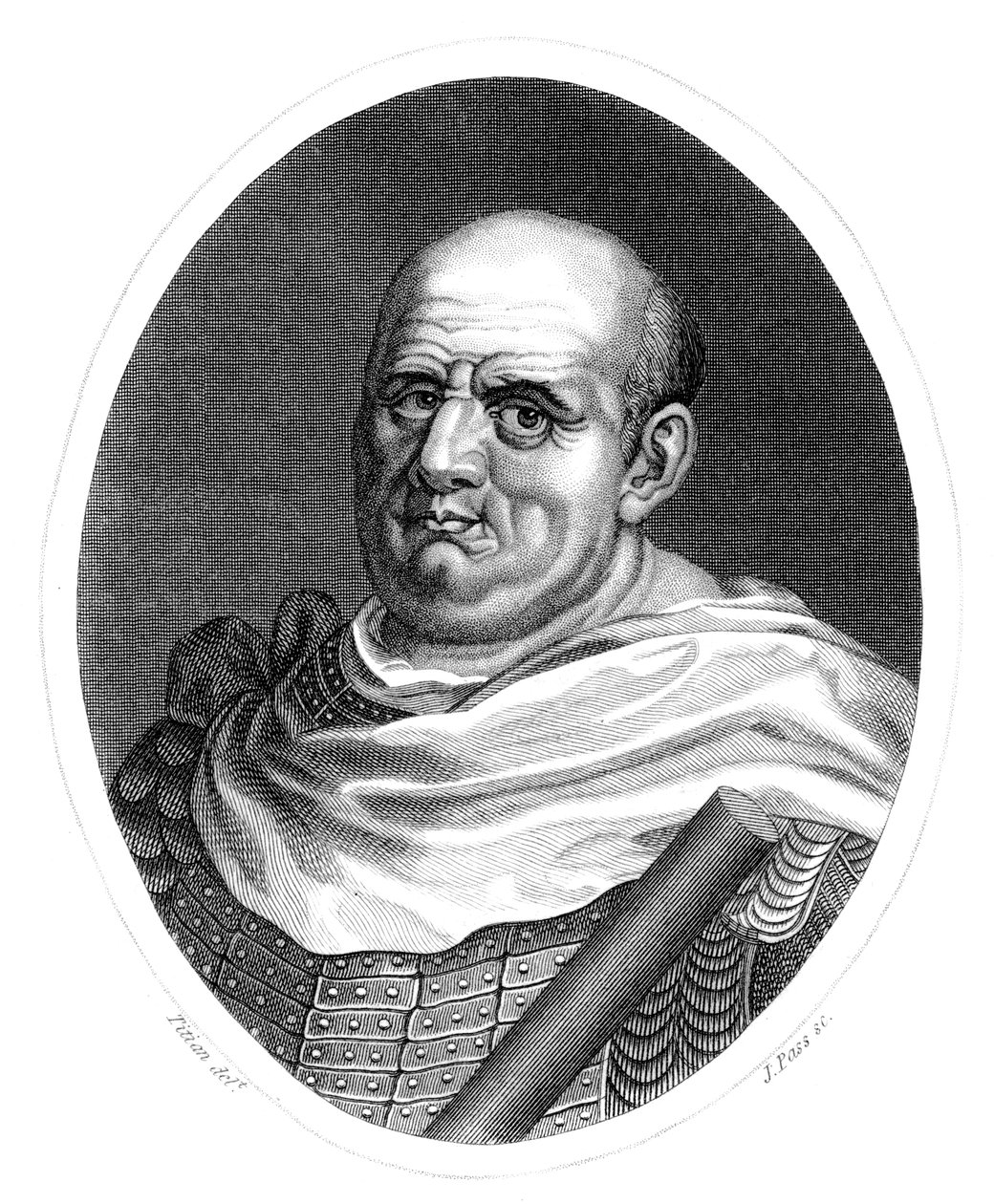 Vespasian Caesar, römischer Kaiser von J. Pass