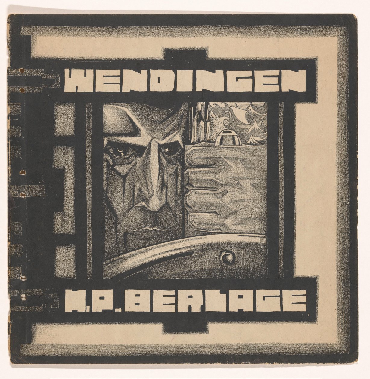 Vorderseite Umschlag Wendingen 1920 von Jac Jongert