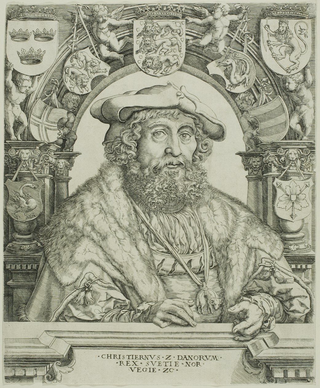 König Christian II. von Dänemark von Jacob Binck