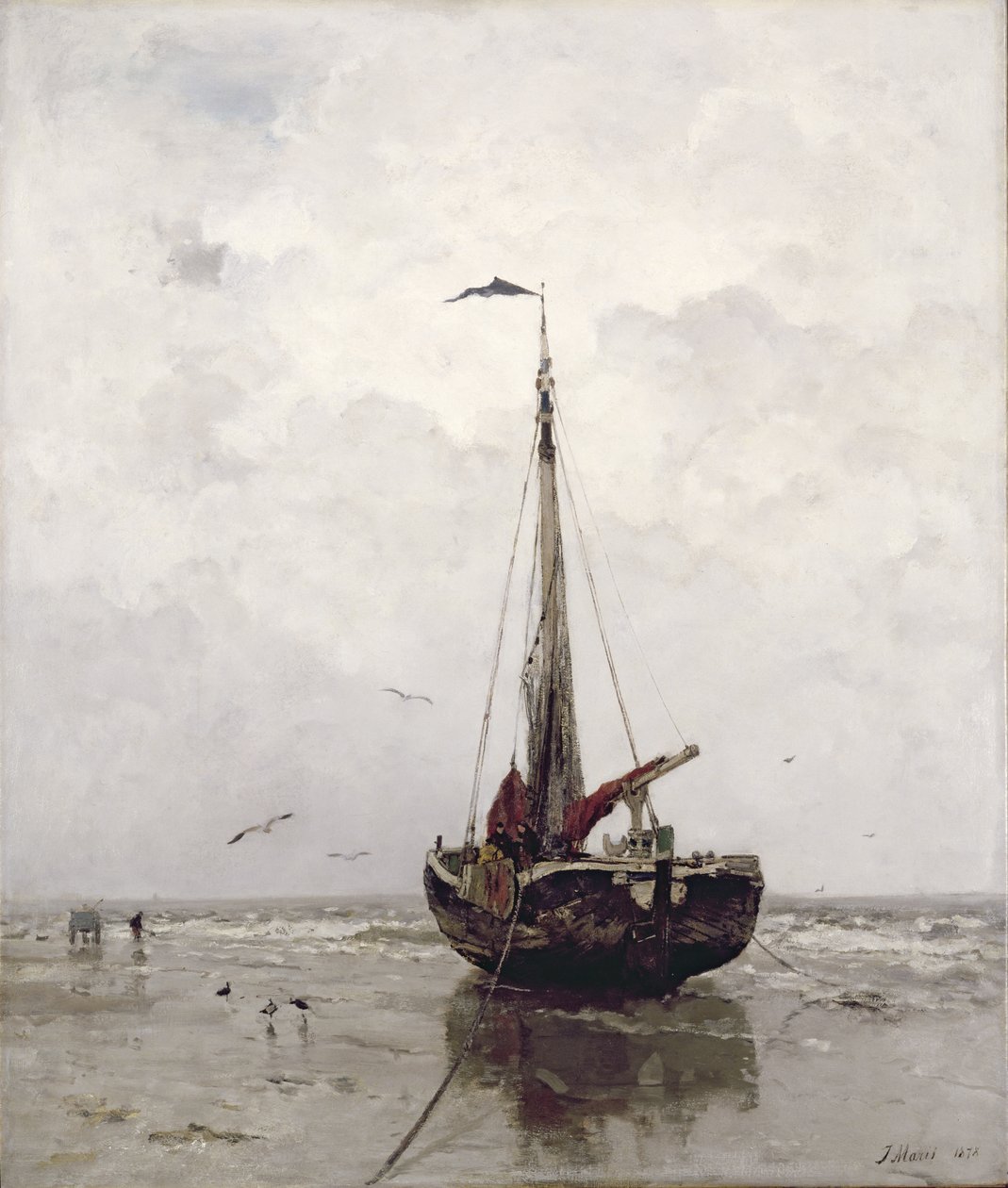 Das Fischerboot von Jacob Henricus or Hendricus Maris