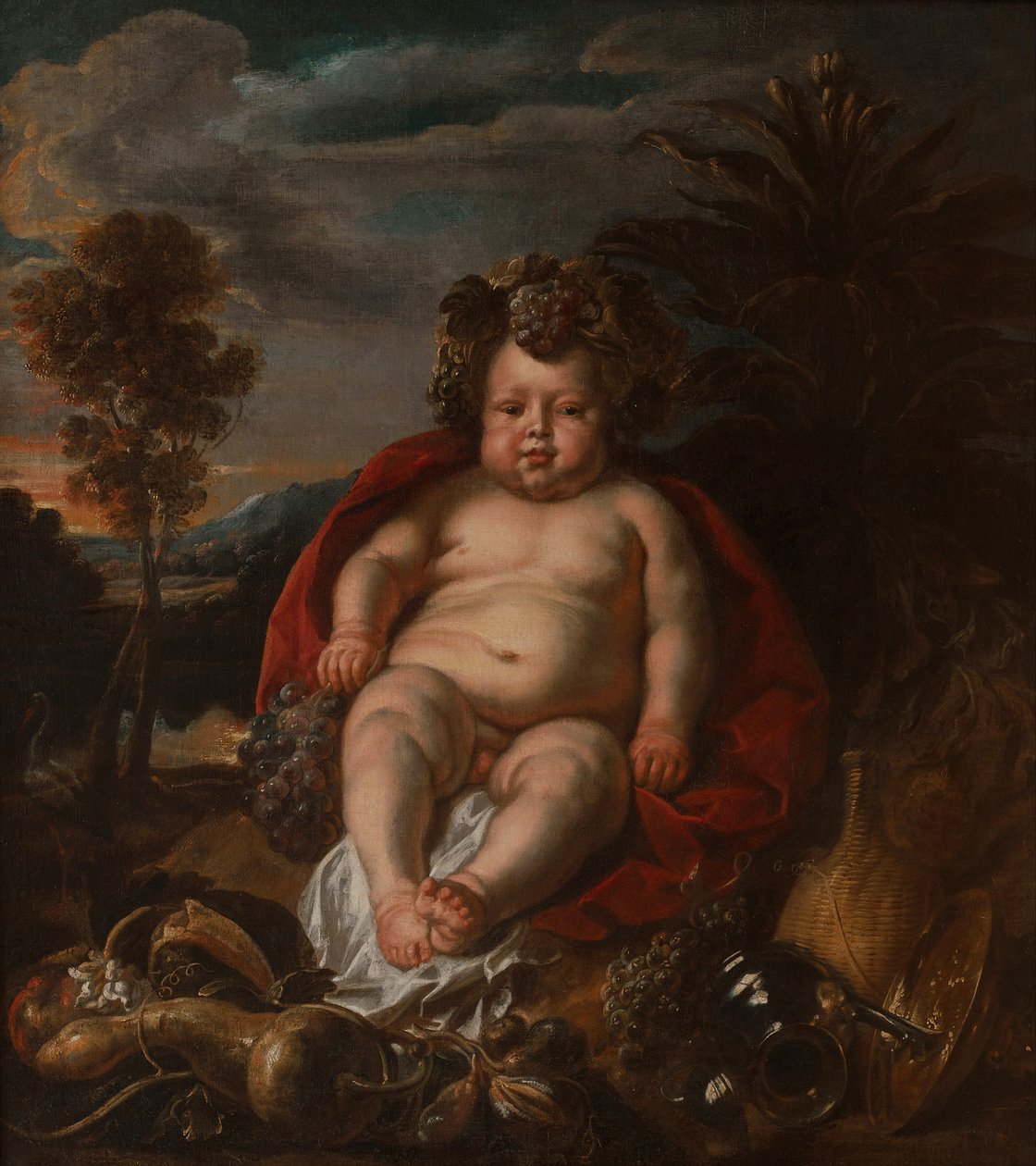 Bacchus als Kind von Jacob Jordaens