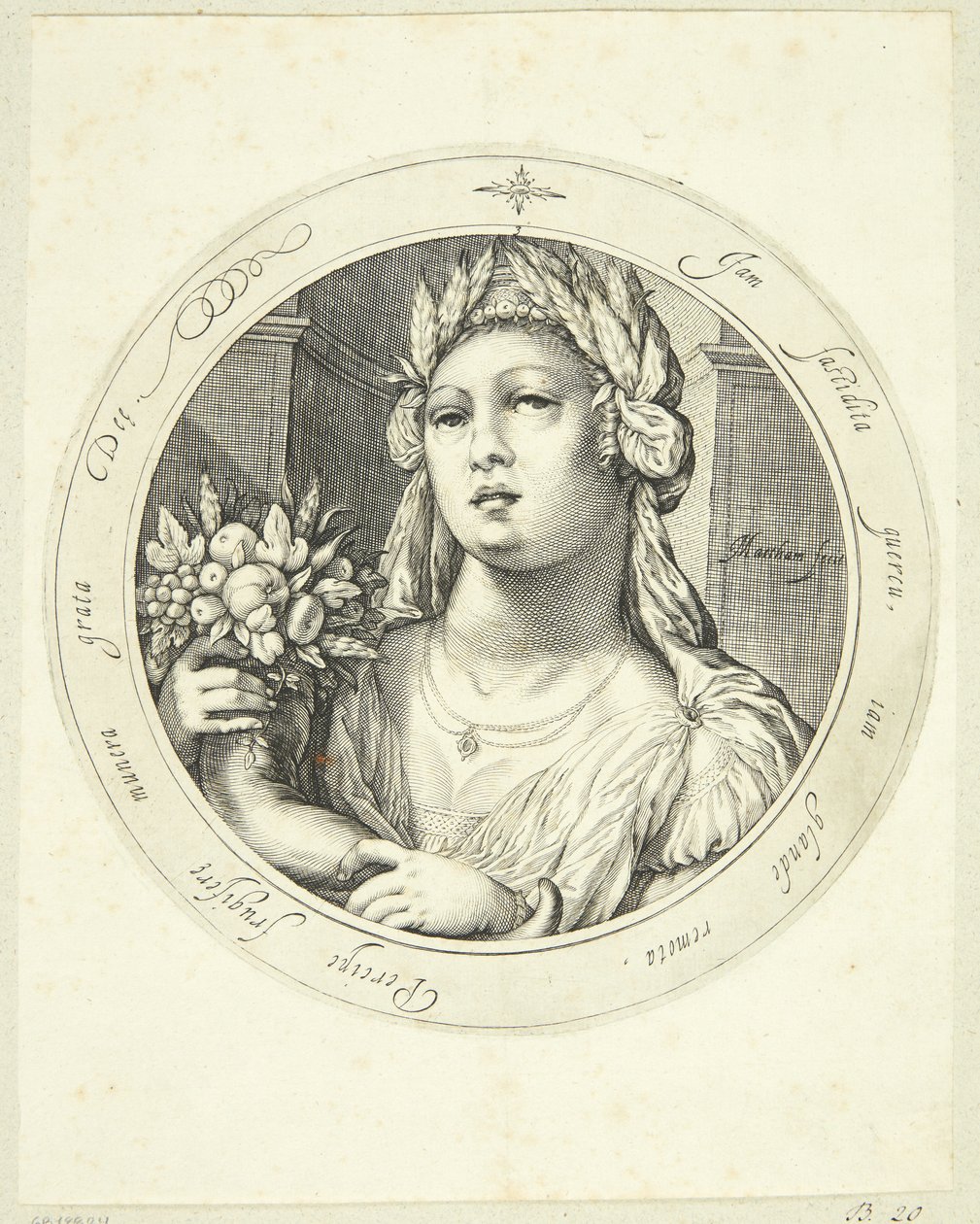 Ceres von Jacob Matham