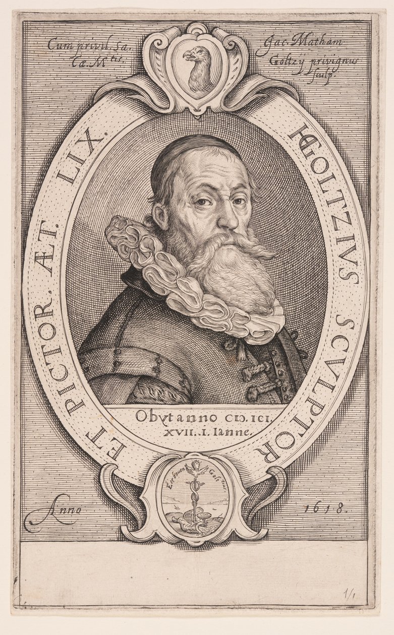 Hendrick Goltzius von Jacob Matham