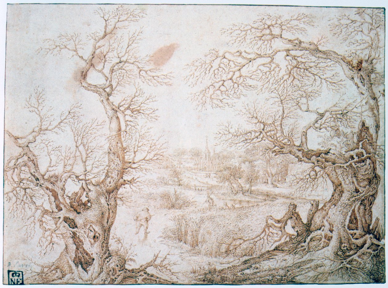 Winterlandschaft von Jacob Savery I