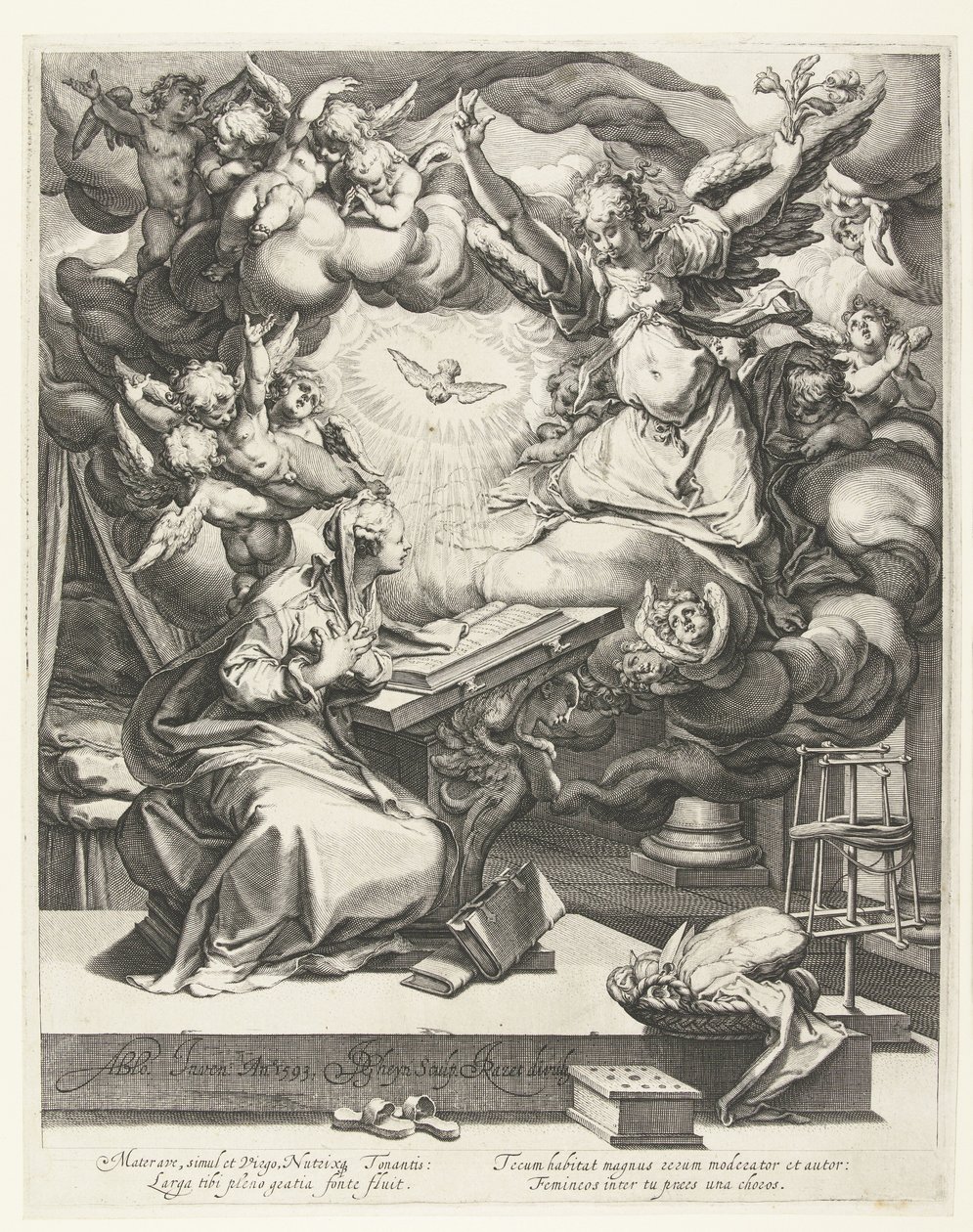 Verkündigung von Jacob de Gheyn (II)