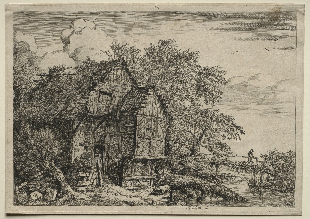 Die kleine Brücke von Jacob van Ruisdael