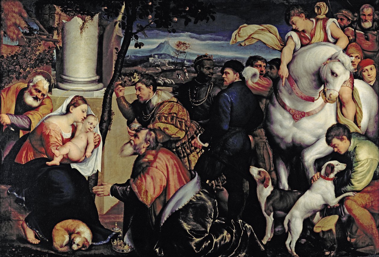 Anbetung der Könige von Jacopo Bassano