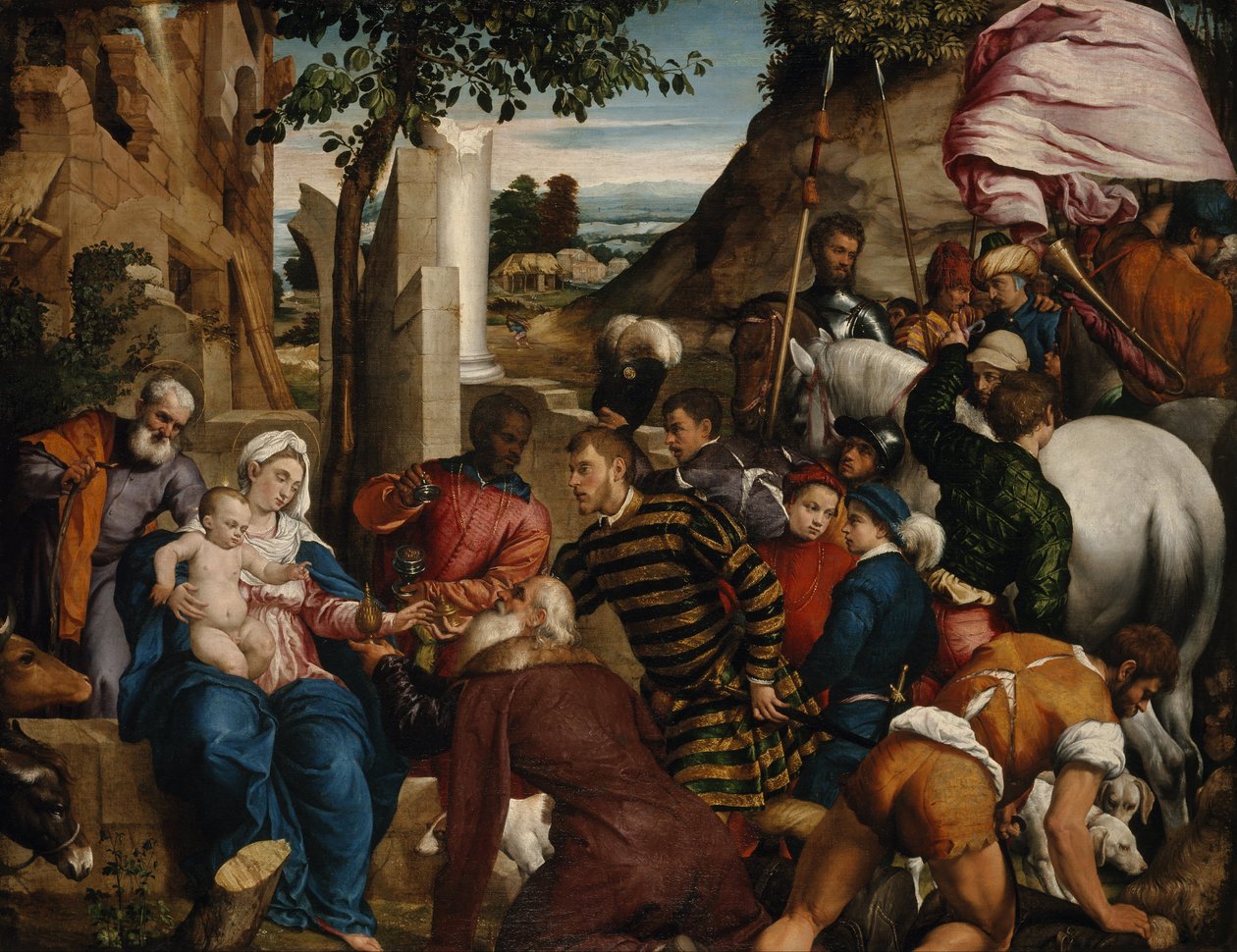 Die Anbetung der Könige von Jacopo Bassano