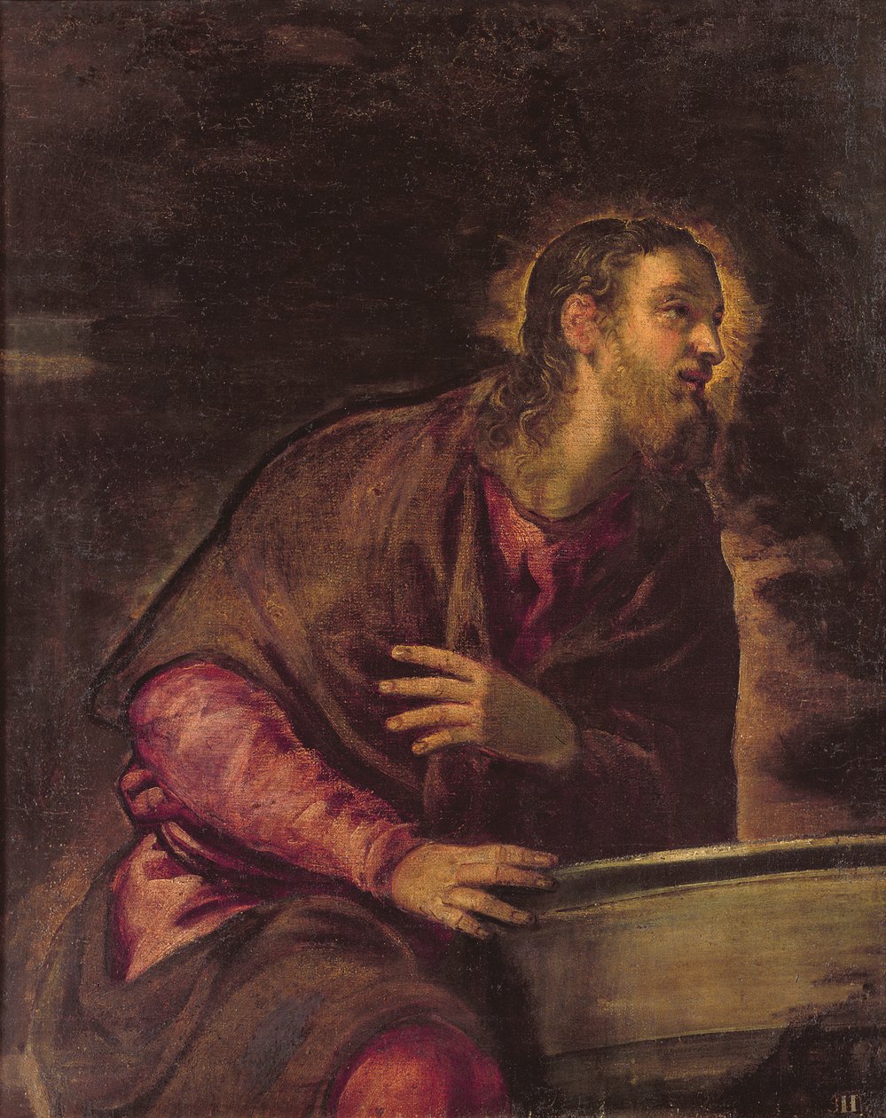 Christus am Brunnen, ca. 1560 von Jacopo Robusti Tintoretto