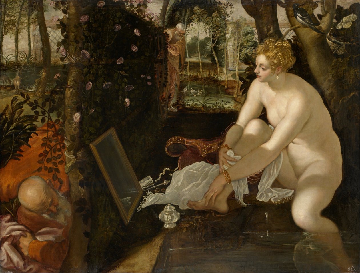 Susanna und die Ältesten von Jacopo Robusti Tintoretto
