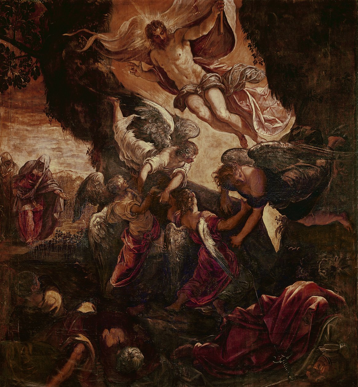 Die Auferstehung Christi von Jacopo Robusti Tintoretto