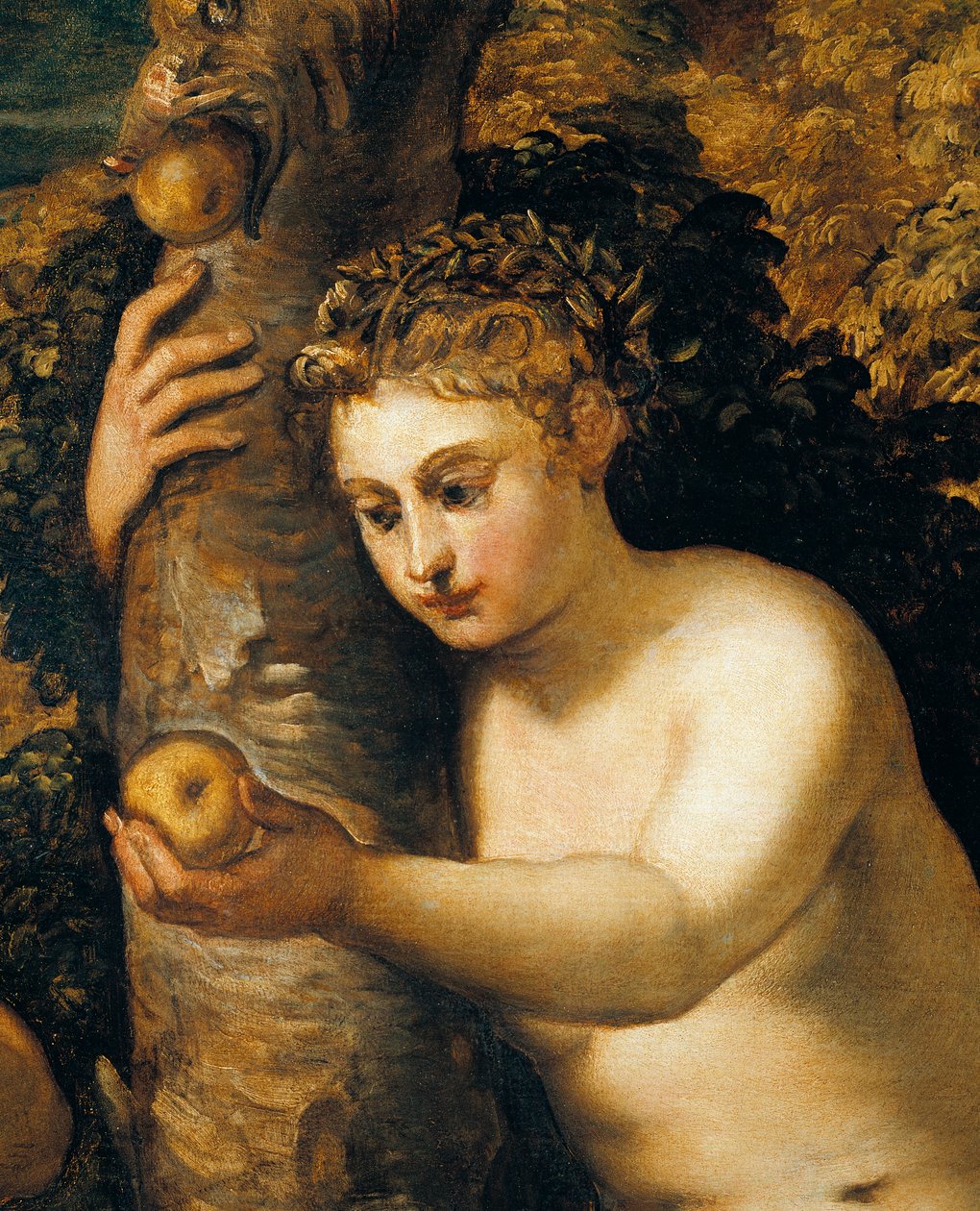 Erbsünde von Jacopo Robusti Tintoretto