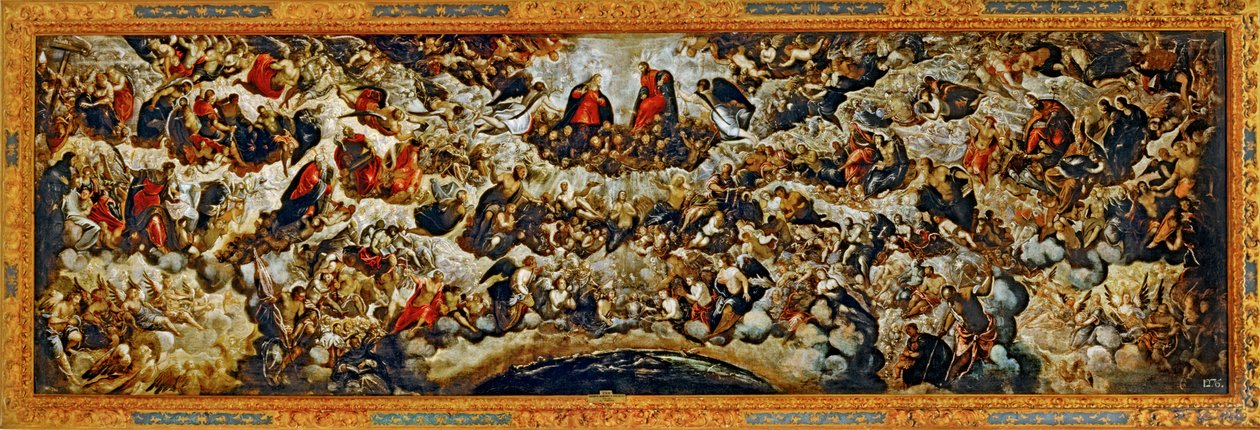 Paradies von Jacopo Robusti Tintoretto