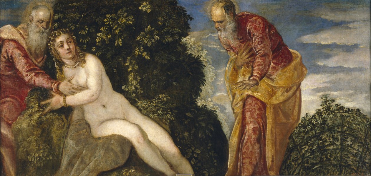 Susanna und die Ältesten von Jacopo Robusti Tintoretto