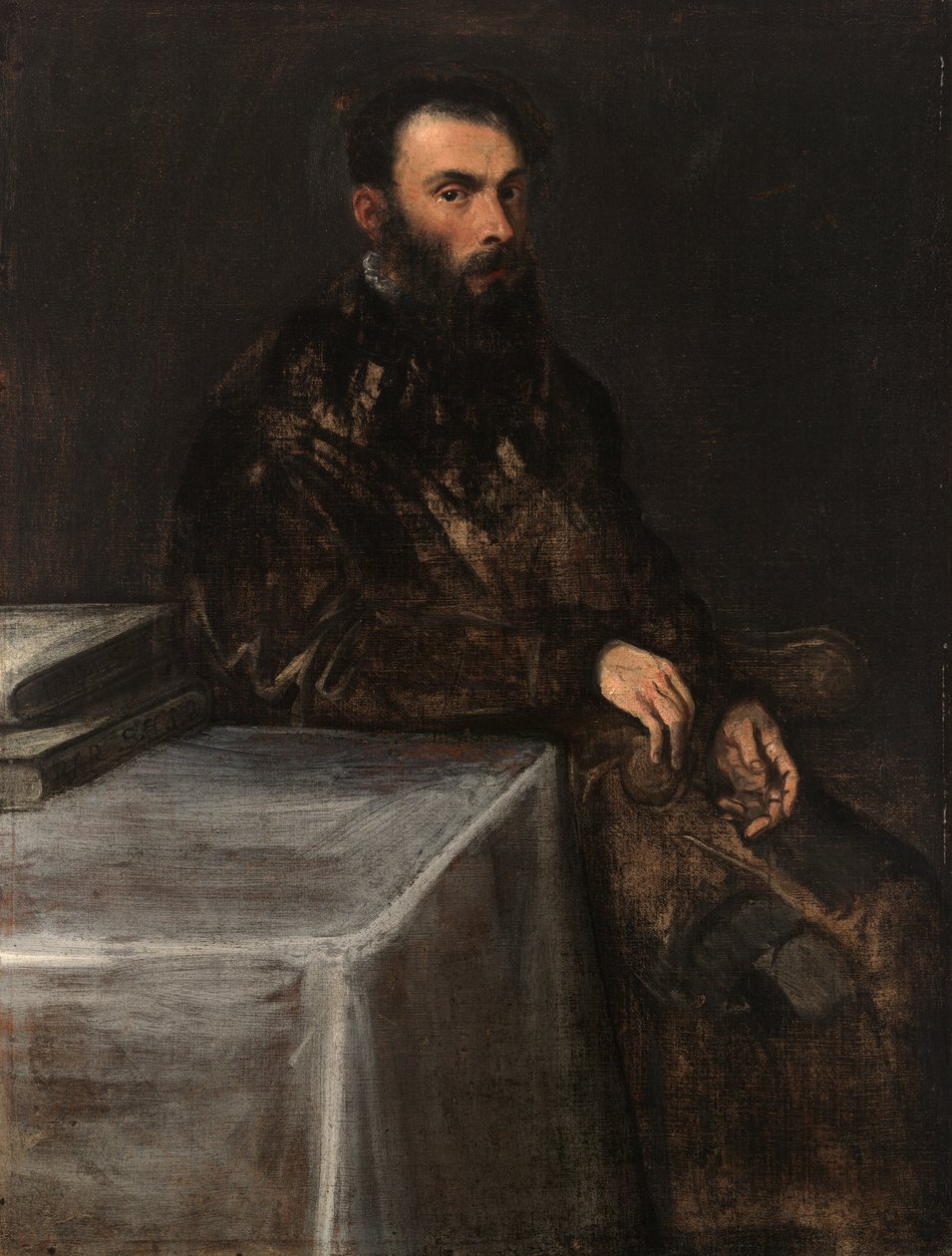 Porträt eines Mannes von Jacopo Tintoretto