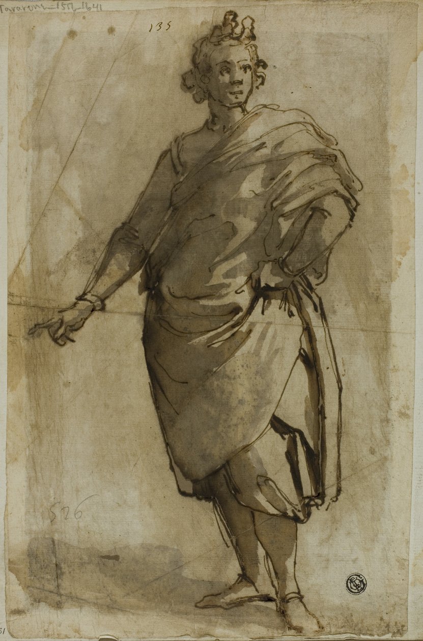 Stehende männliche Figur von Jacopo da Empoli