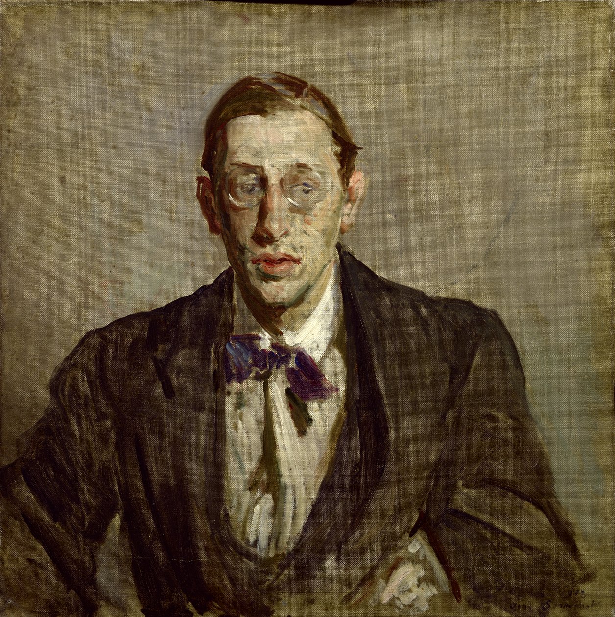 Studie für ein Porträt von Igor Strawinsky (1882-1971), 1913 von Jacques Emile Blanche