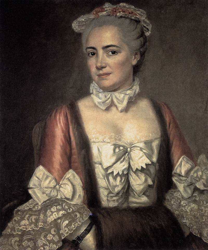 Porträt von Marie-Françoise Buron von Jacques Louis David