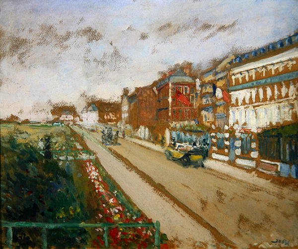 Dieppe, ca. 1920 von Jacques Emile Blanche