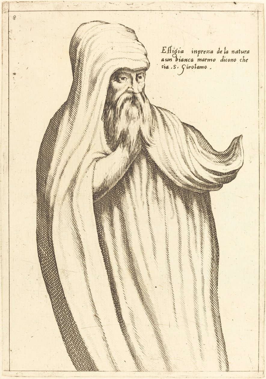 Abbild des heiligen Hieronymus von Jacques Callot