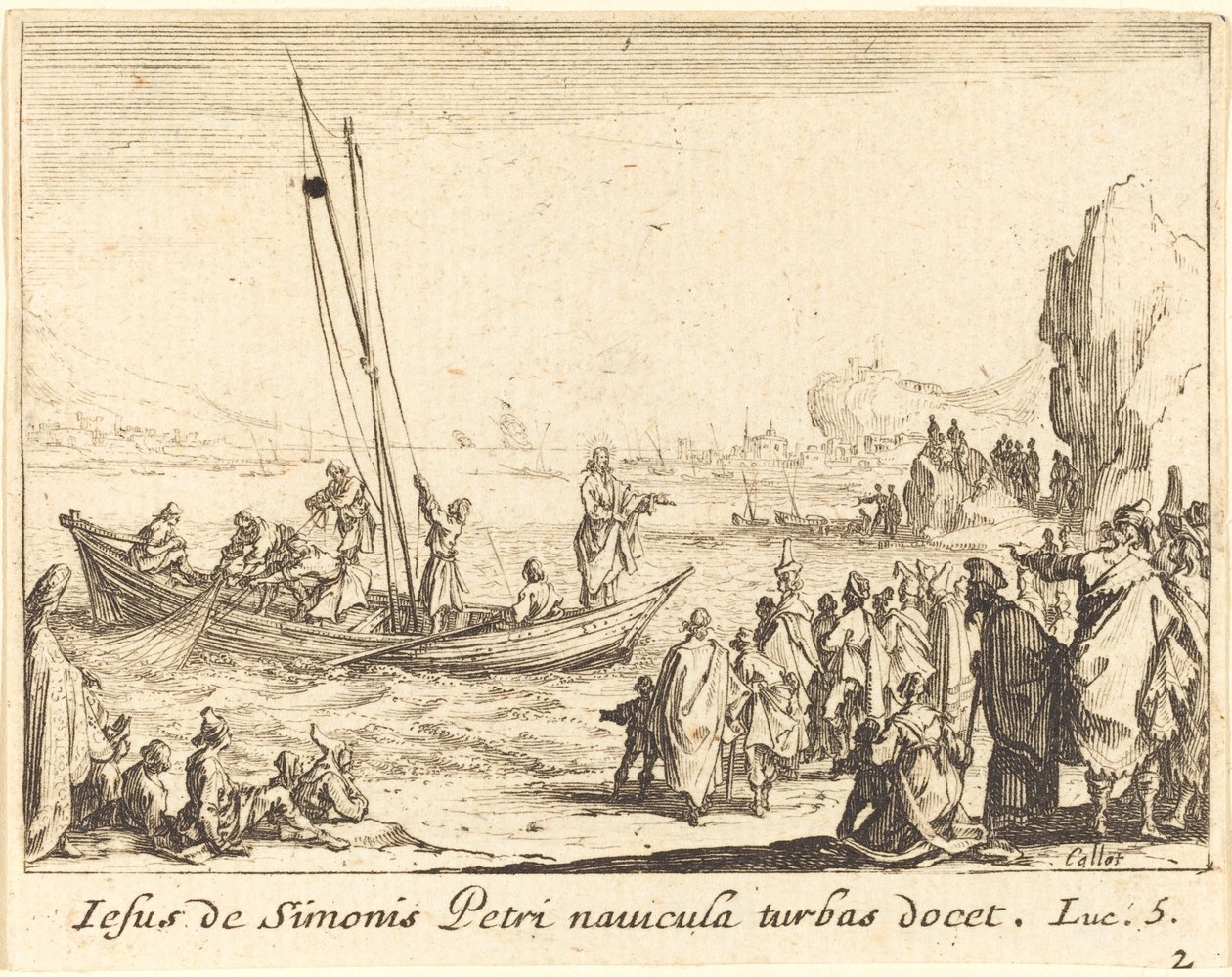 Fischer der Menschen von Jacques Callot