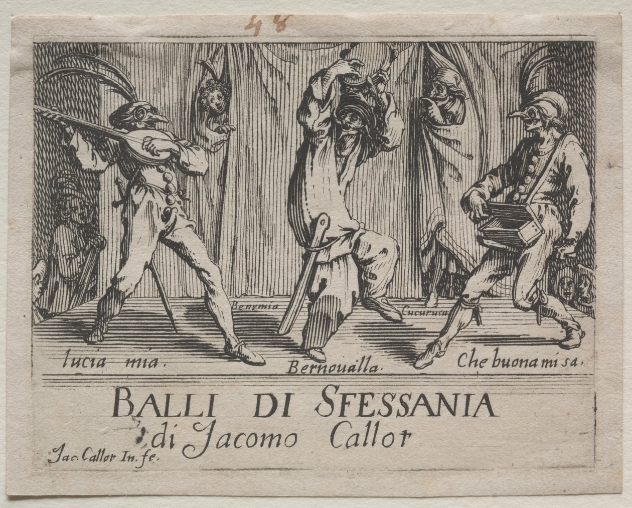 Frontispiz von Jacques Callot