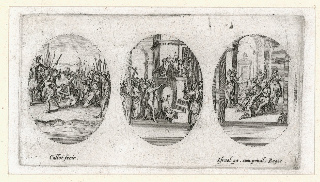 Die Wunder der Passion (Gravur) von Jacques Callot