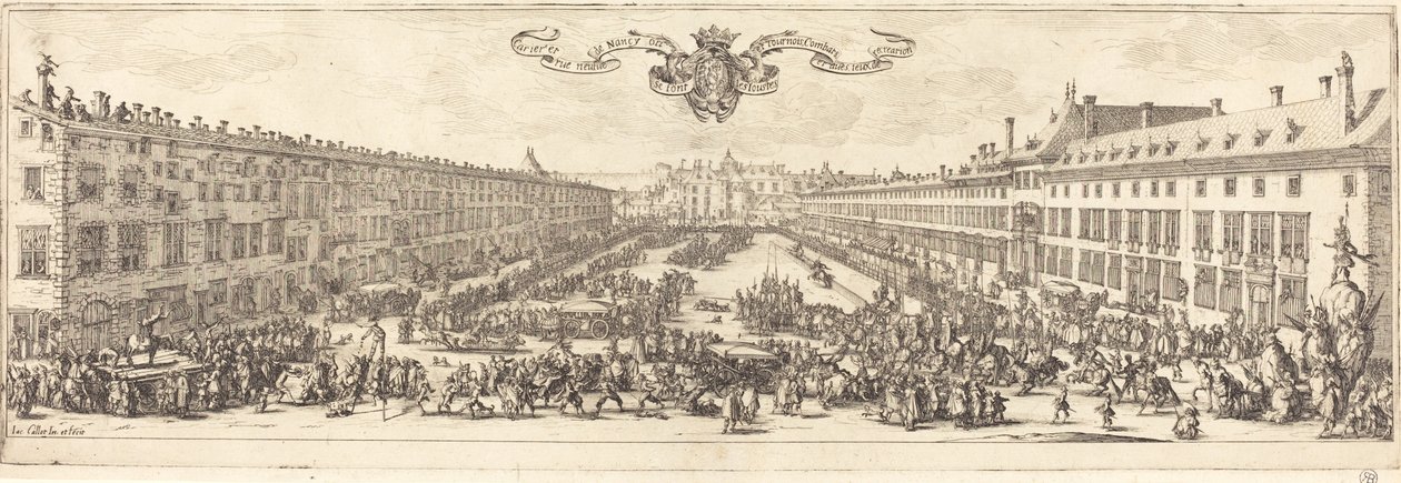 Die Carriere in Nancy von Jacques Callot