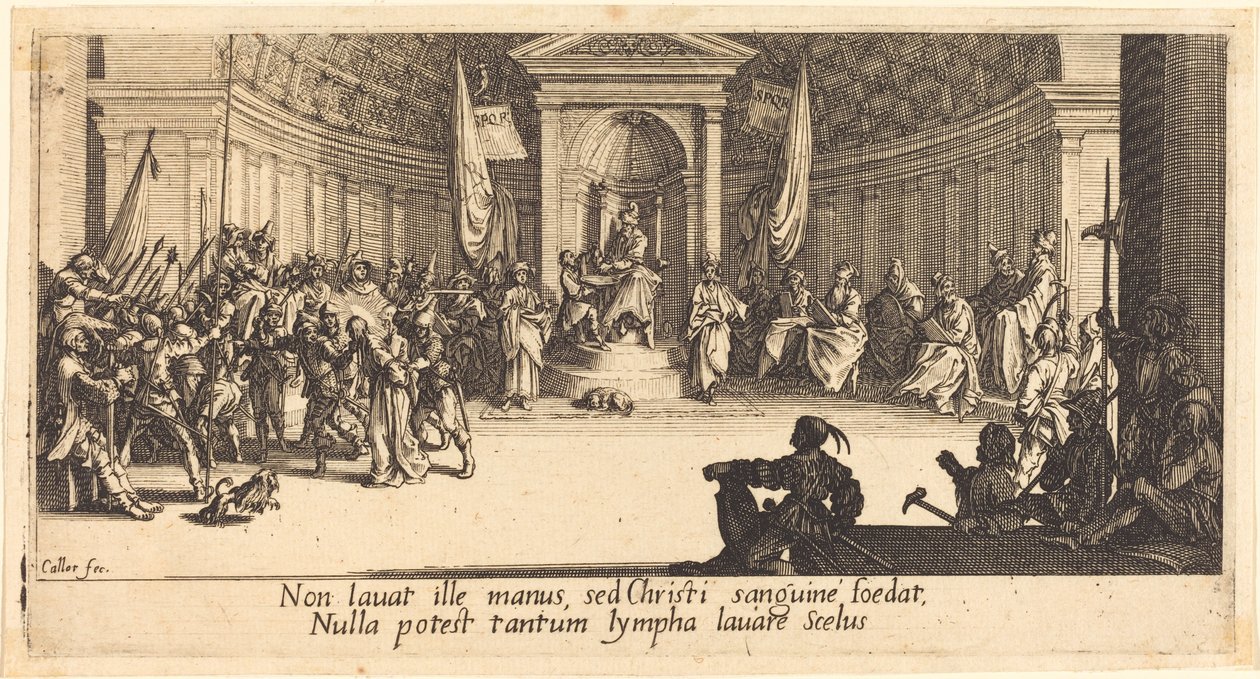 Die Verurteilung zum Tode von Jacques Callot