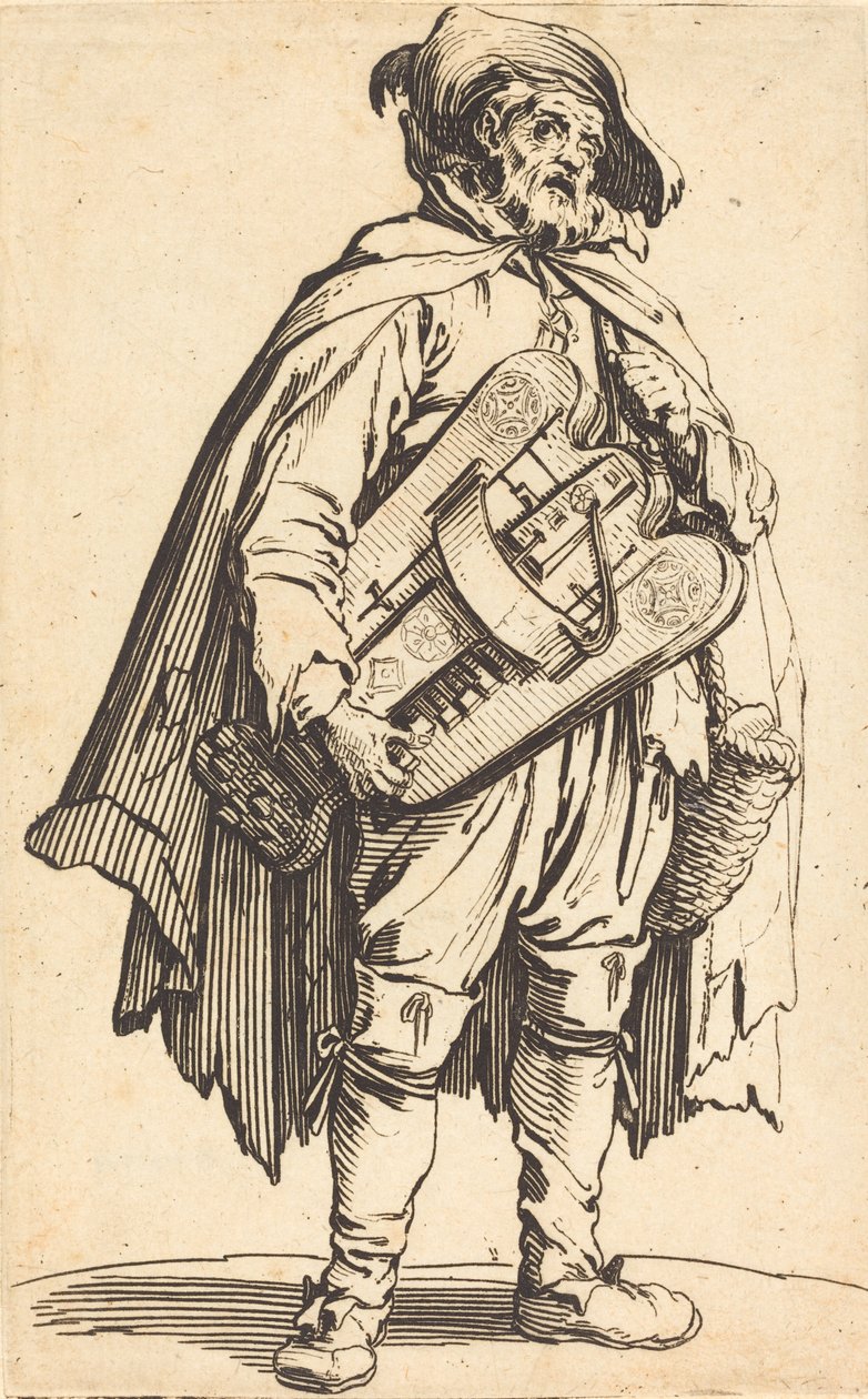 Der Drehorgelspieler von Jacques Callot