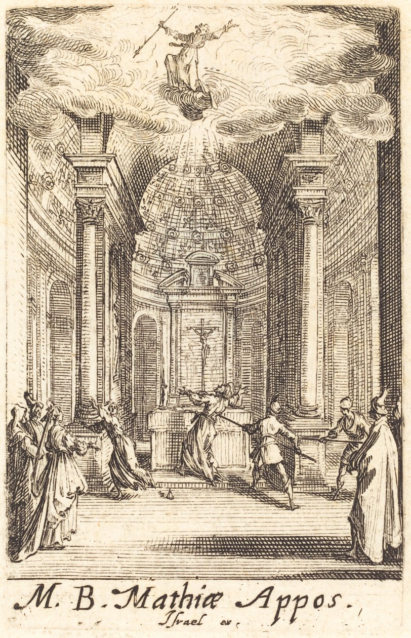 Das Martyrium des Heiligen Matthias von Jacques Callot