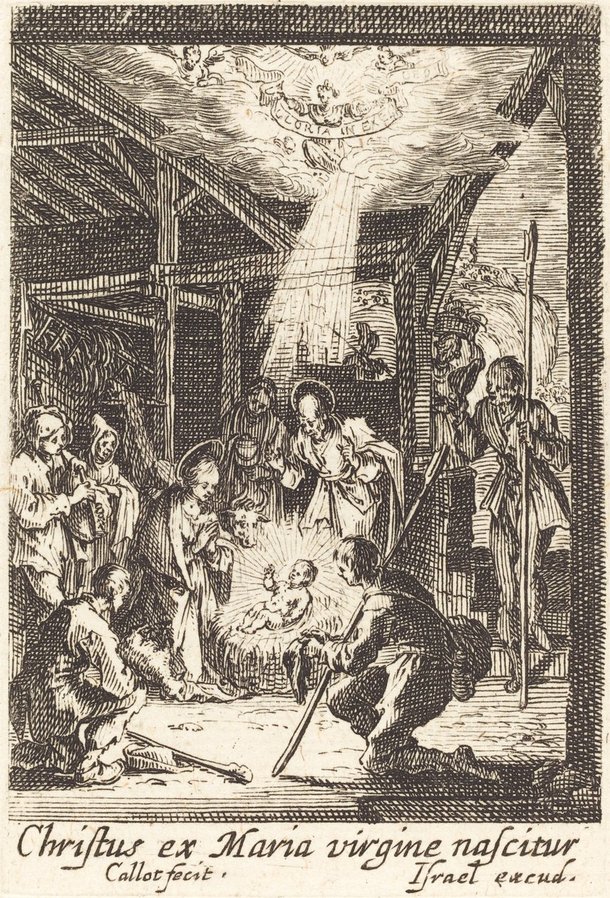 Die Geburt Christi von Jacques Callot