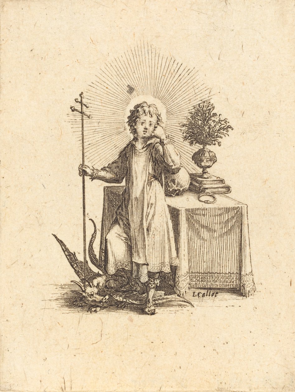 Der junge Jesus von Jacques Callot