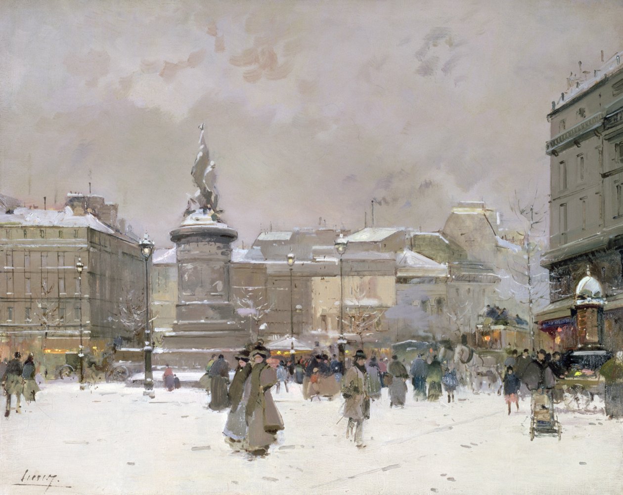 Place de Clichy von Jacques Lieven