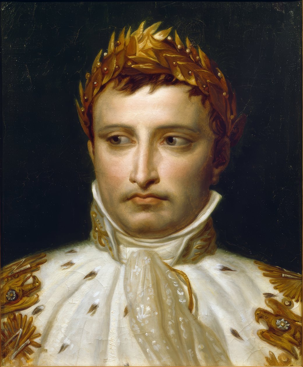 Napoleon I. im Krönungsornat von Jacques Louis David