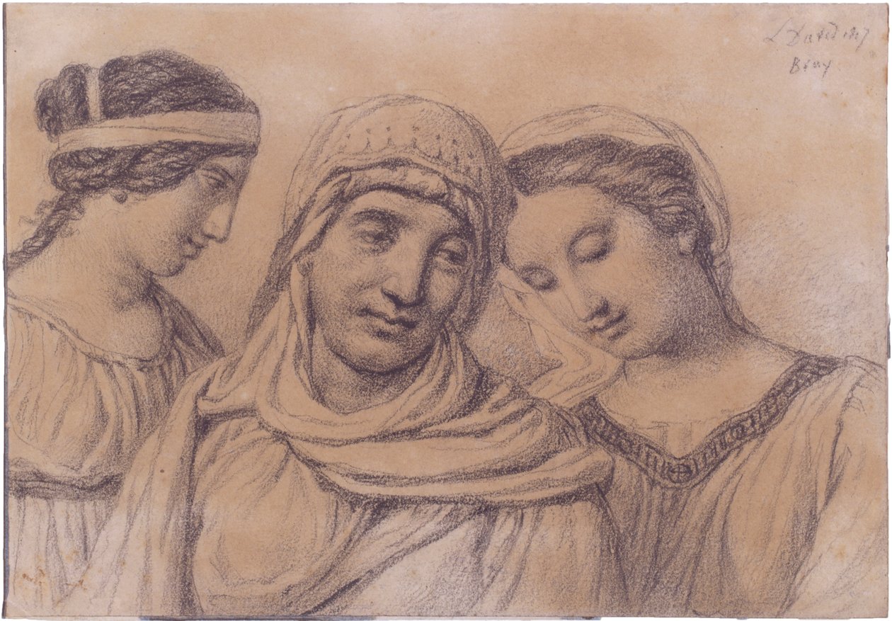 Drei Frauen von Jacques Louis David