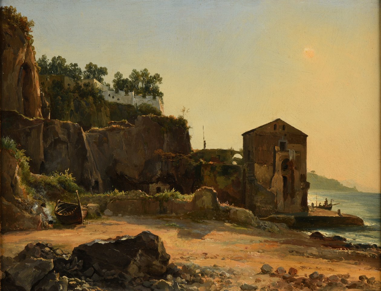 Meeresküste von Jacques Raymond Brascassat