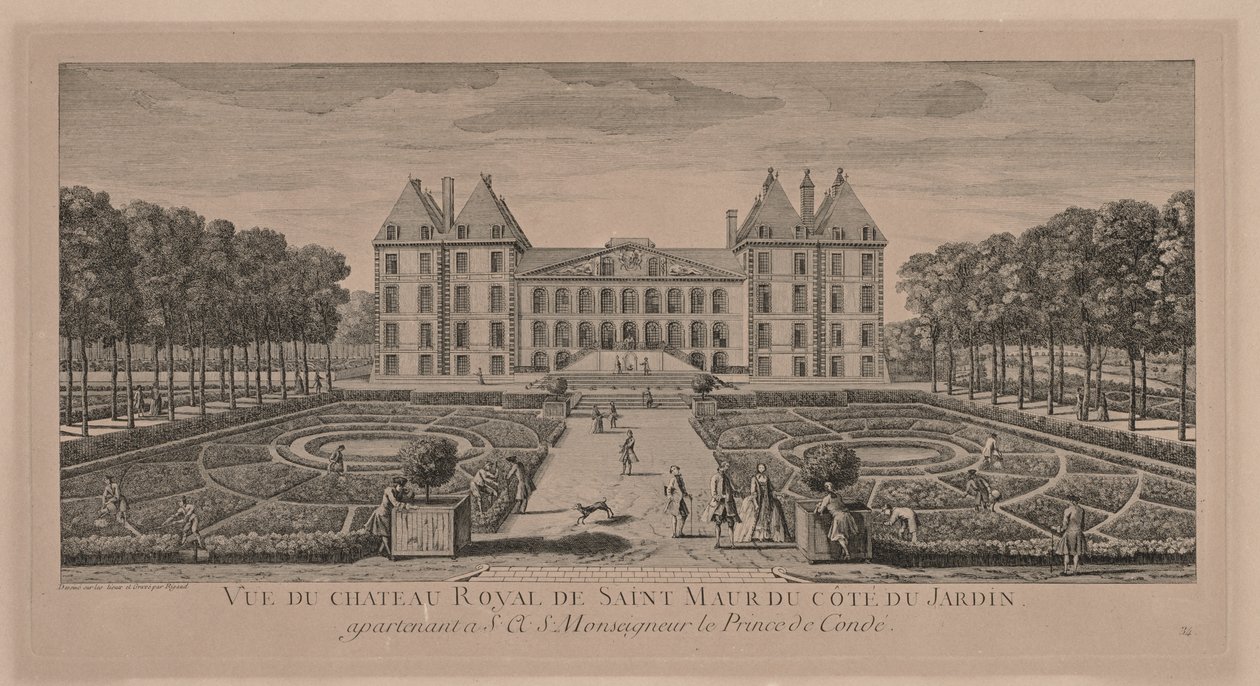 Chateau St. Maur von Jacques Rigaud