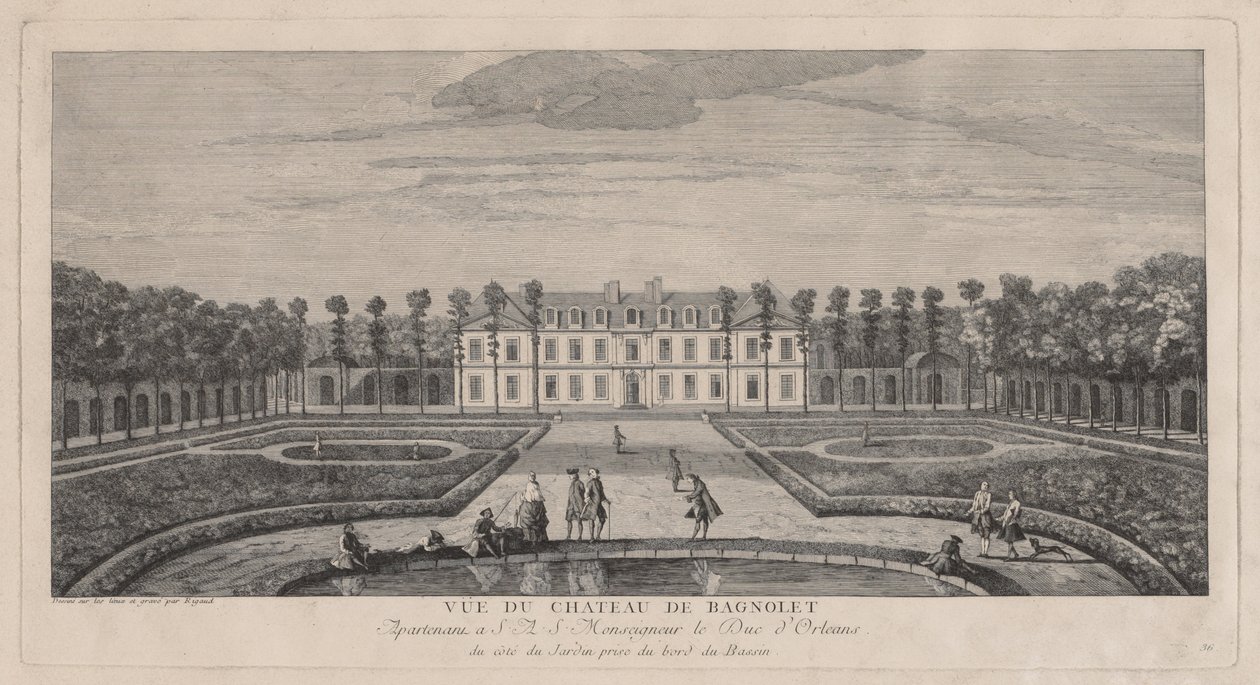 Schloss Bagnolet von Jacques Rigaud