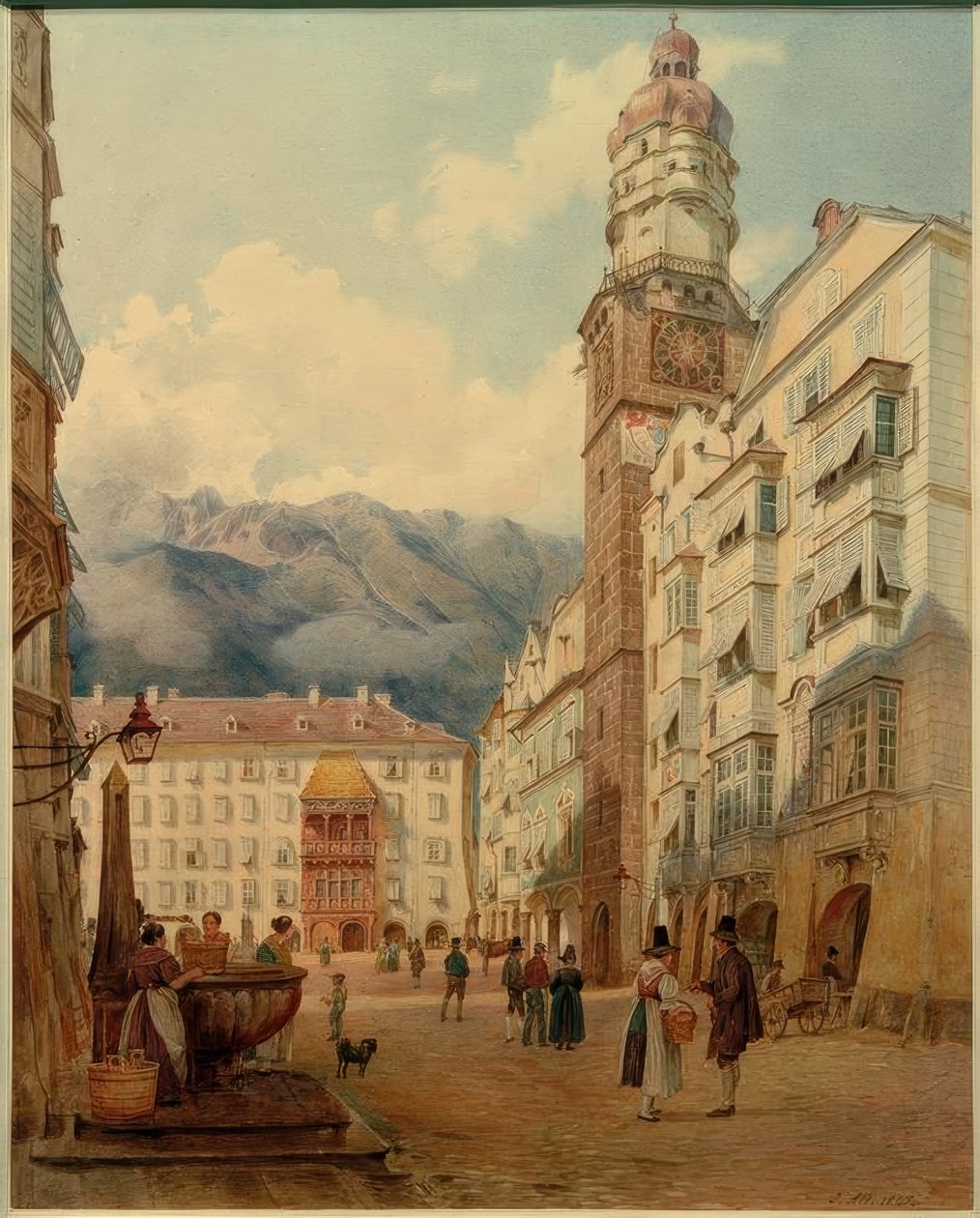 Innsbruck von Jakob Alt