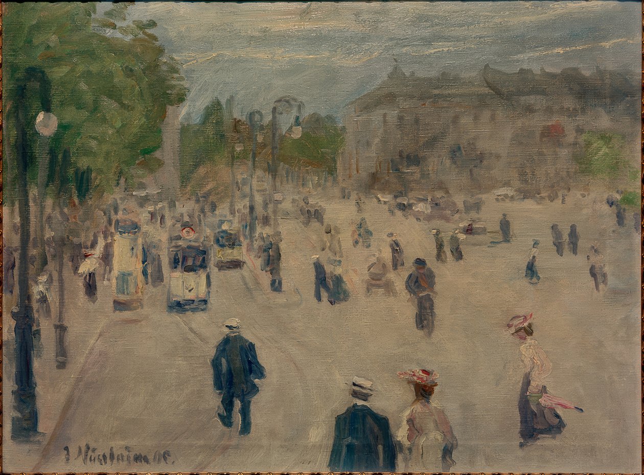 Opernplatz in Frankfurt am Main von Jakob Nussbaum