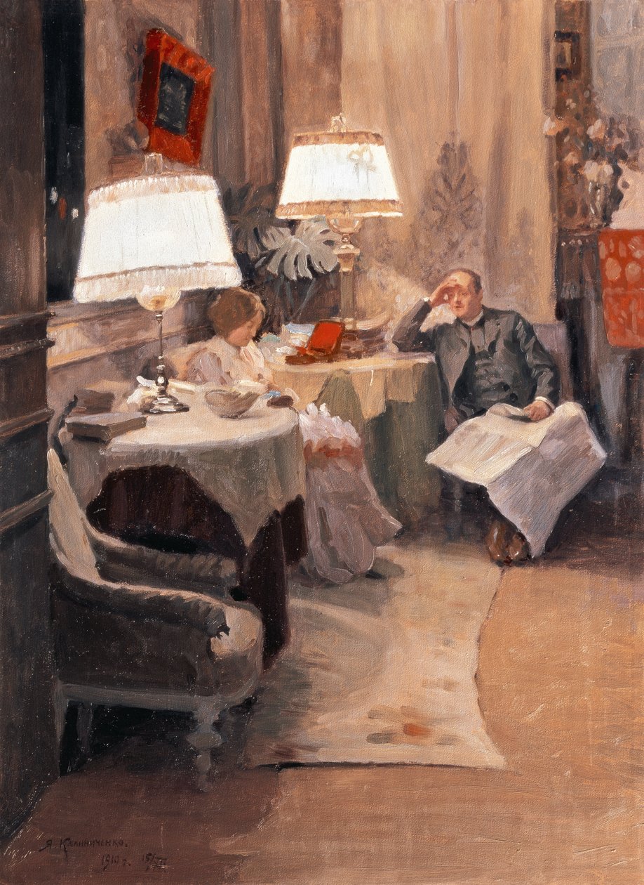Abendgespräch von Jakoff Jakovlevitch Kalinitchenko