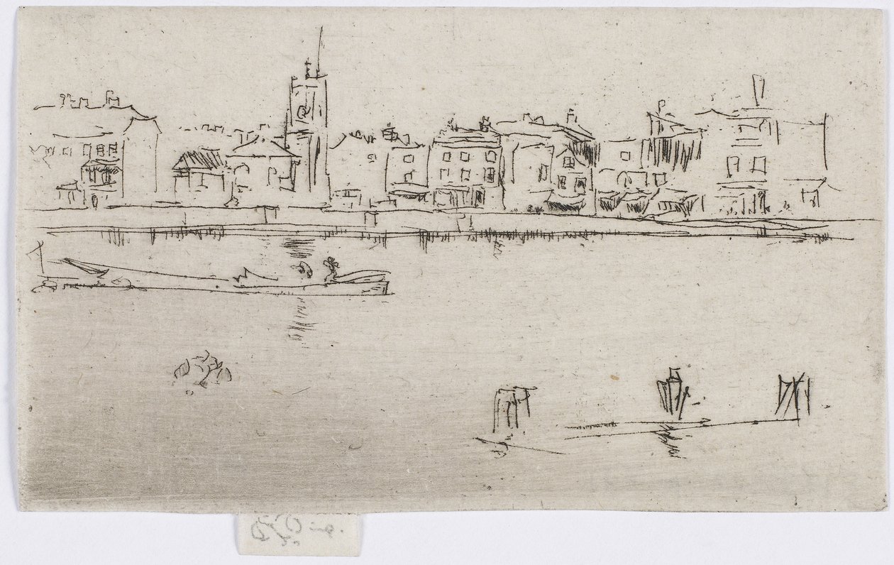 Chelsea (Gedenkstätte) 1887 von James Abbott McNeill Whistler