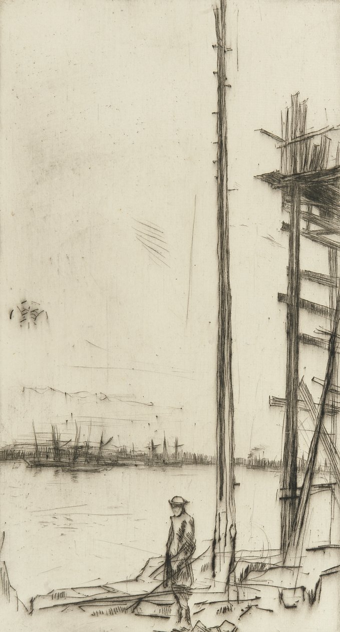 Werft, 1875 von James Abbott McNeill Whistler