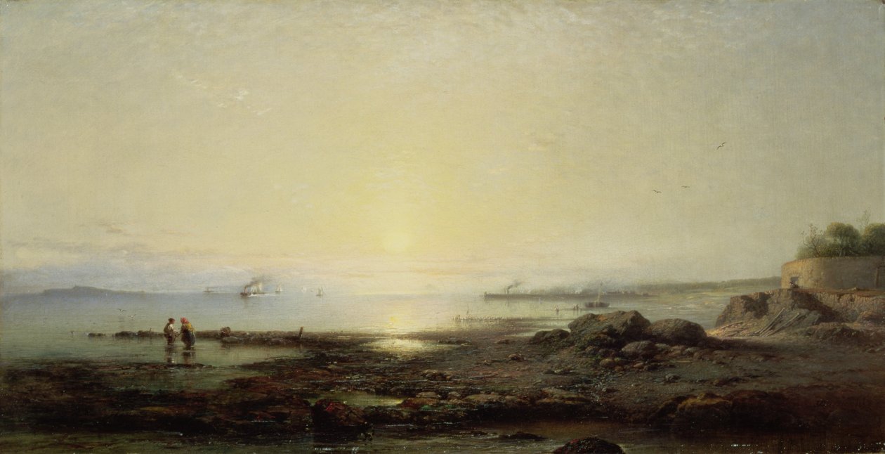 Der Firth of Forth von Cramond, 1864 von James Cassie