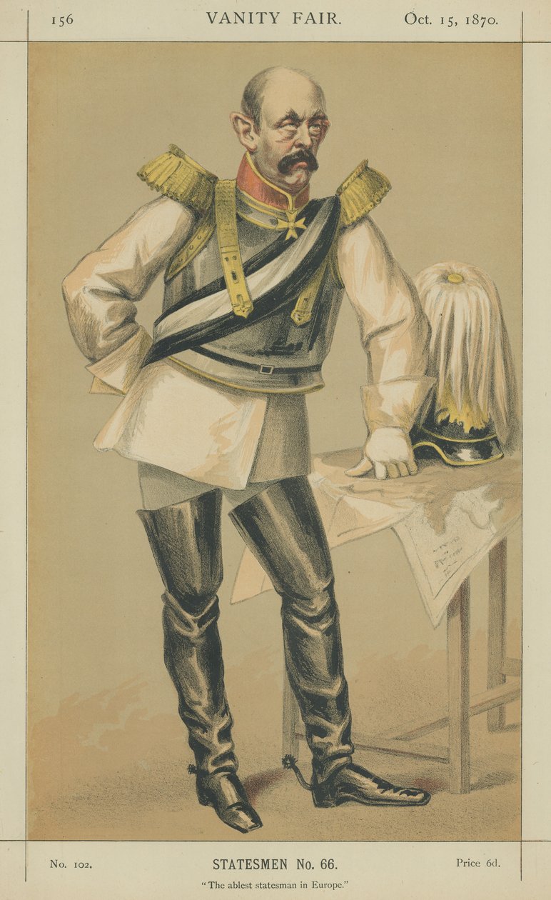 Graf von Bismarck-Schoenausen von James Jacques Joseph Tissot